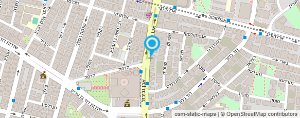 מפת הגעה אל מאה קפה -  Mae Cafe