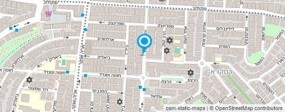 מפת הגעה אל ד"ר בלה ישראלי