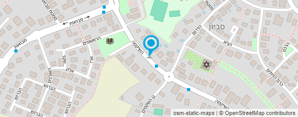 מפת הגעה אל ד"ר עו"ד לאה פסרמן -  יוזפוב