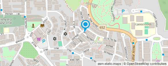 מפת הגעה אל החורש הכחול מפת הגעה אל החורש הכחול