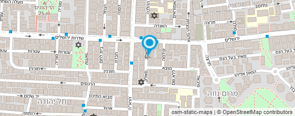 מפת הגעה אל אוריאלה פז-מורין