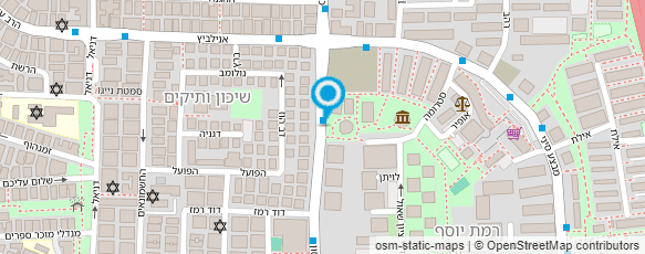 מפת הגעה אל ד"ר דני פוקס מפת הגעה אל ד"ר דני פוקס