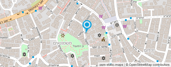 מפת הגעה אל ד"ר נירה שלום