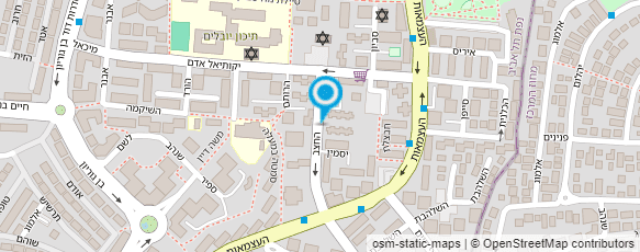 מפת הגעה אל סימה בקאל עיצוב שיער