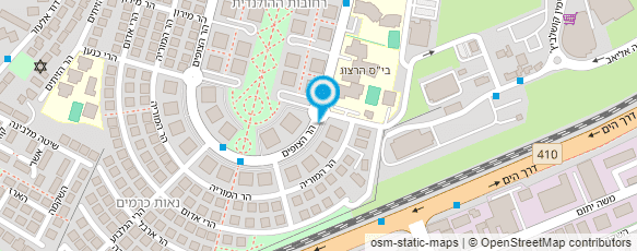 מפת הגעה אל גלית בן זקן אדריכלות ועיצוב פנים