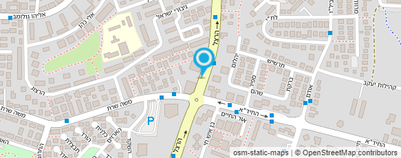 מפת הגעה אל ד"ר אולגה אושר