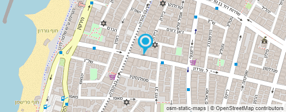 מפת הגעה אל פרופ' ראובן פורת