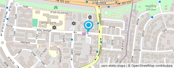 מפת הגעה אל ד"ר צבי אלון