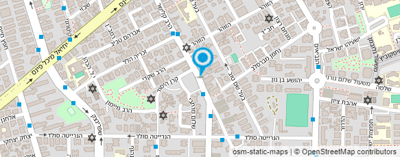 מפת הגעה אל פעוטון טופ לטף