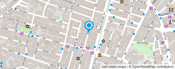 מפת הגעה אל הדס שהרבני סיידון