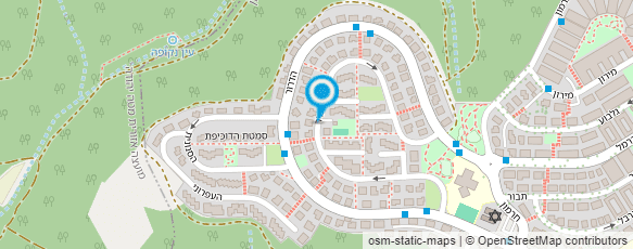 מפת הגעה אל פנינה  לפידות