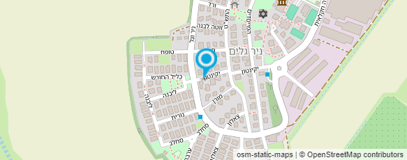 מפת הגעה אל מיכל דוד