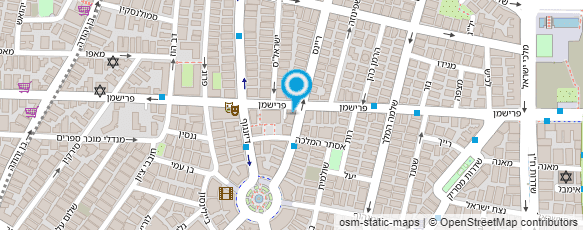 מפת הגעה אל קפה אנסטסיה