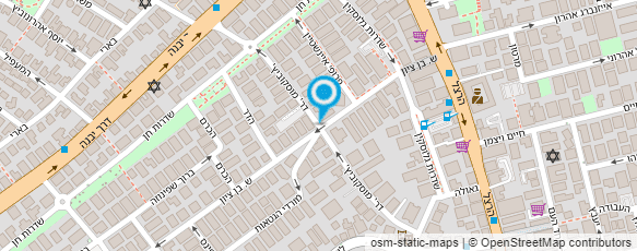 מפת הגעה אל ד"ר שמעון וידמאייר