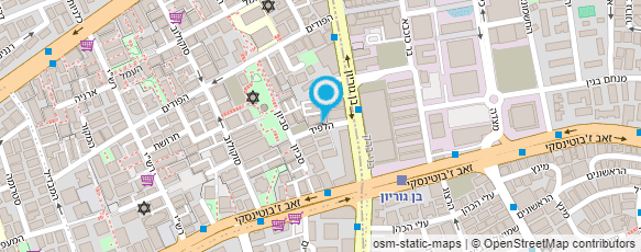 מפת הגעה אל ד"ר רז דקל