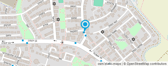 מפת הגעה אל מוטי מזרחי-אימון קבוצת ריצה