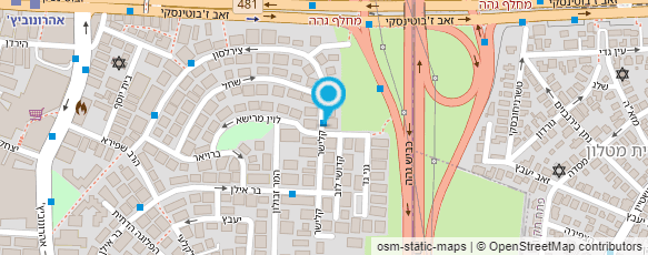 מפת הגעה אל מעון שיר