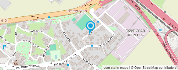 מפת הגעה אל ספיידר מעבדות ותשתיות