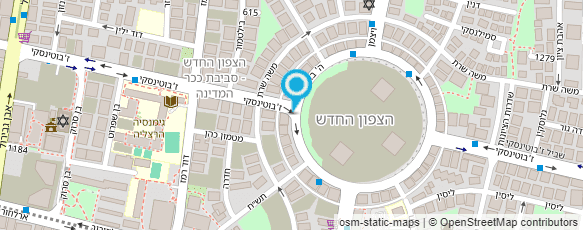 מפת הגעה אל ד"ר ענת תדיר