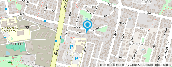 מפת הגעה אל עליזה בן-מנחם