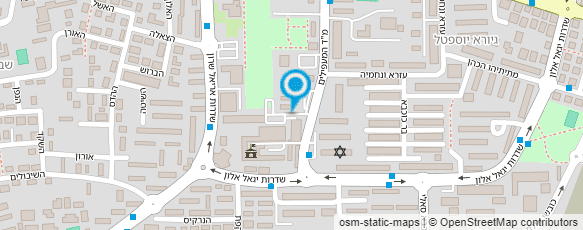 מפת הגעה אל אינה גרינשפון