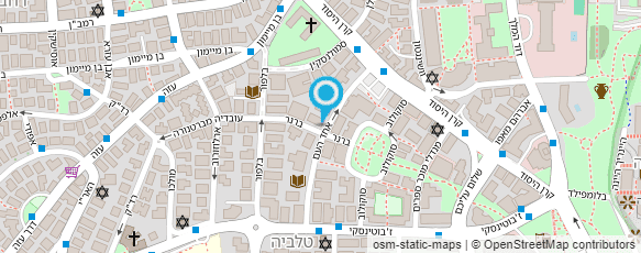 מפת הגעה אל רועי בן עמי עיצוב שיער