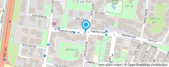 מפת הגעה אל ד"ר אמיר הדר