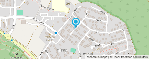 מפת הגעה אל קרן סלע אייזלר