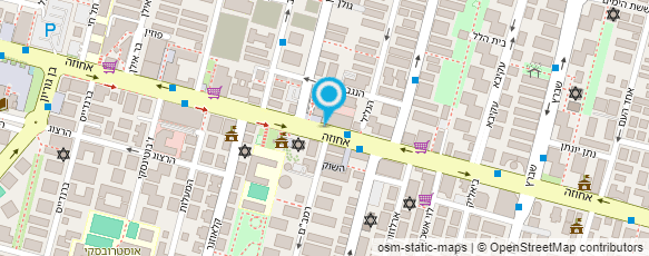 מפת הגעה אל ד"ר בן צבי יעקב מפת הגעה אל ד"ר בן צבי יעקב