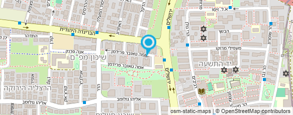 מפת הגעה אל נתנאל מערכות אזעקה אינטרקום ומצלמות