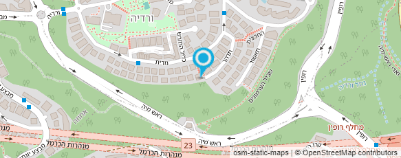 מפת הגעה אל ד"ר גאורגיטה פריד