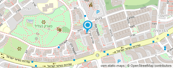 מפת הגעה אל ד"ר יוליאנה גורין