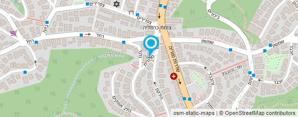 מפת הגעה אל סטודיו InMotion בע"מ