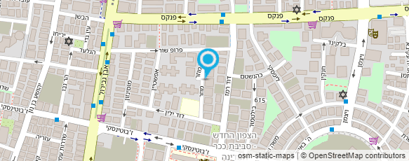 מפת הגעה אל דניאלה קאופמן