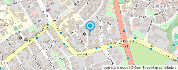 מפת הגעה אל ויקי גולדברג - הום סטיילינג