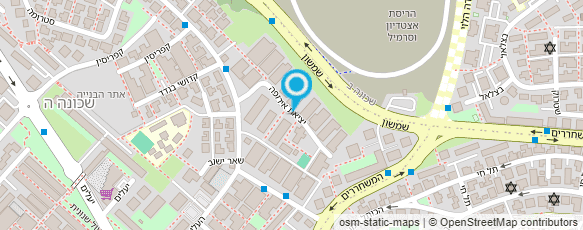 מפת הגעה אל מאיר עיצובים בגבס