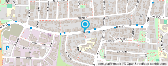 מפת הגעה אל סטודיו לעיצוב וחיטוב הגוף b top