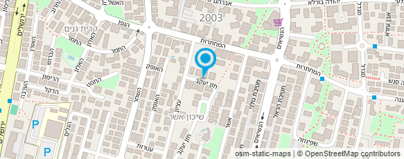 מפת הגעה אל רונית בן-סיני