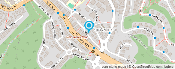 מפת הגעה אל ד"ר אהובה בני