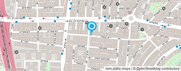 מפת הגעה אל ד"ר גינדינסון אירינה