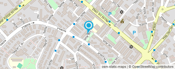 מפת הגעה אל בית ספר למקצעות האיגרוף