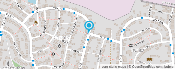 מפת הגעה אל מרקטה MARKETA איפור ושיער