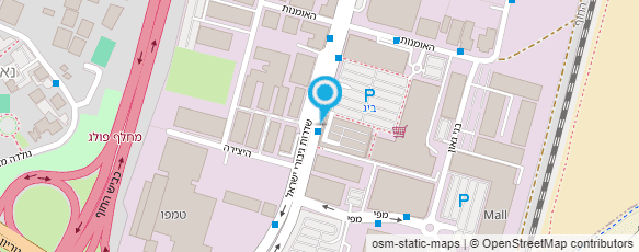 מפת הגעה אל כרמל פלור דיזיין