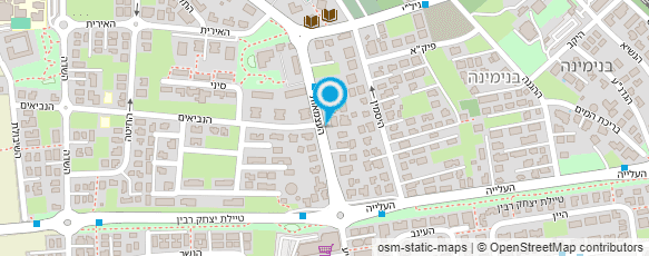 מפת הגעה אל רותי  גרינבאום