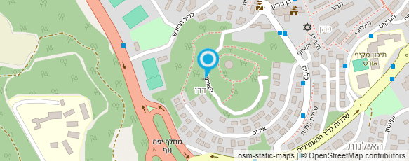 מפת הגעה אל ארטישוק מסגור אומנותי