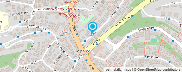 מפת הגעה אל ד"ר מיכל פורת