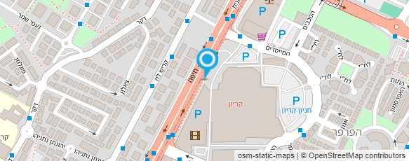 מפת הגעה אל קיי.אס.פי. מחשבים בע"מ