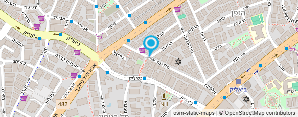 מפת הגעה אל ר.צ התקנות והרכבות