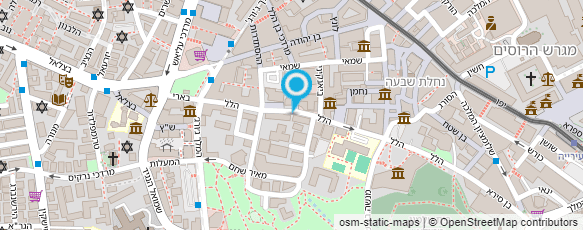 מפת הגעה אל ד"ר אריק יוסף בלאיש