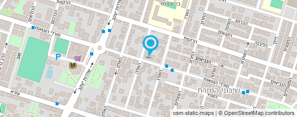 מפת הגעה אל ג'רופי - מאפים תימנים